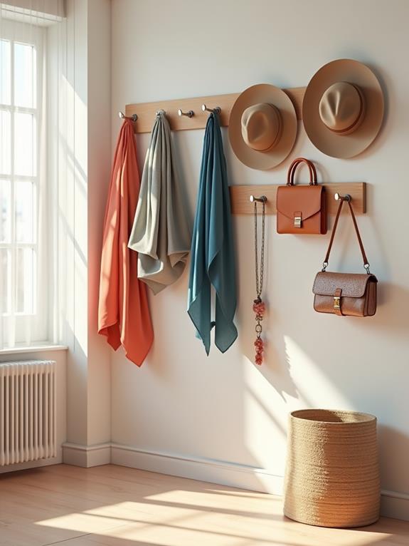 accessory hanging hook installation