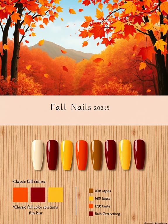 autumn color palette ideas