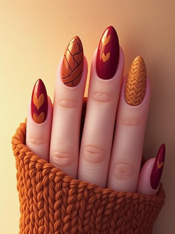 autumn nail design inspiration