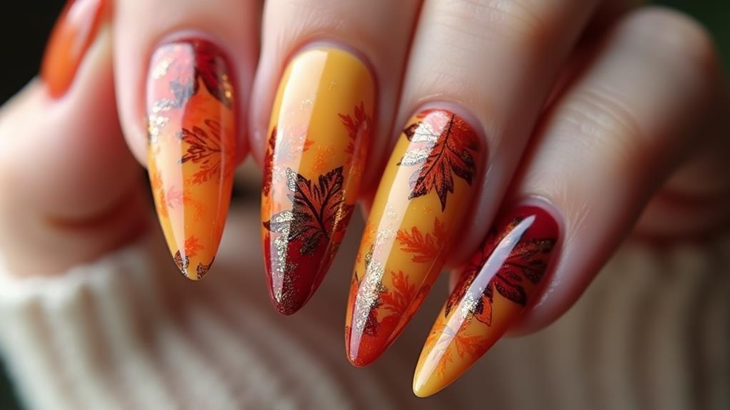 autumnal colorful designs