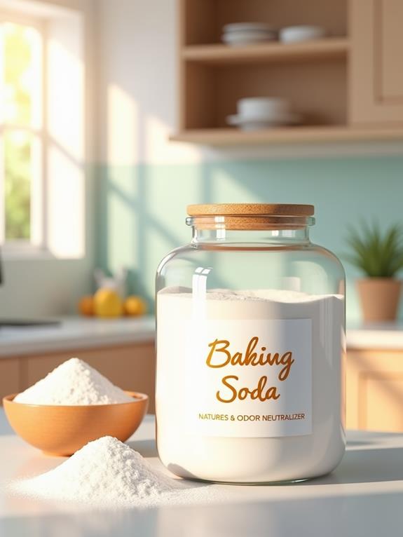 baking soda eliminates odors