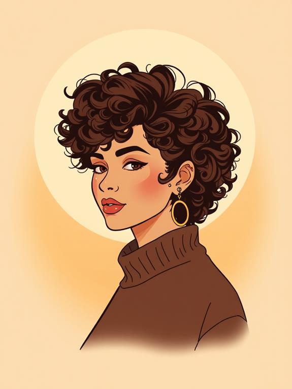 celebrating curly hair beauty