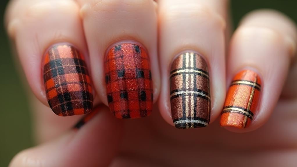 charming rustic plaid patterns