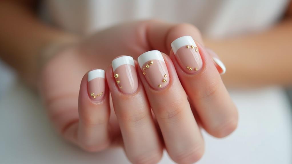 chic minimalist nail design