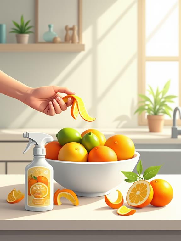 citrus peels enhance freshness