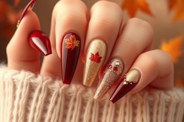 classy fall nail designs