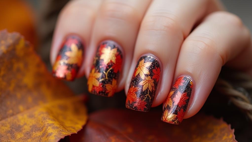 colorful seasonal foliage designs