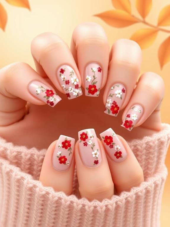 creative accent nail designs