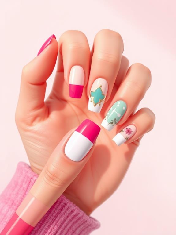 creative french tip variations