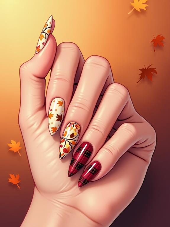 creative seasonal nail designs