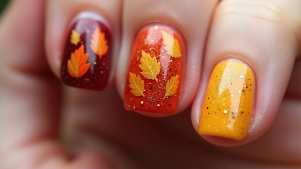 crisp leaves cozy vibes