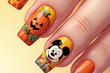 disney fall nail designs