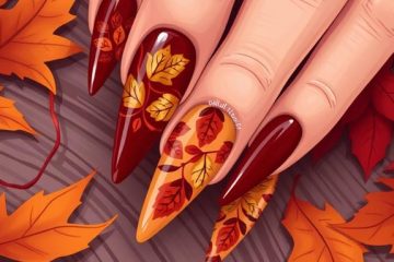 elegant autumn nail designs