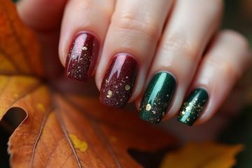 elegant autumn nail designs