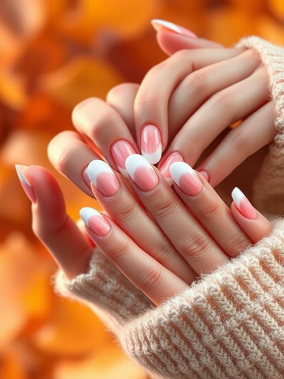 elegant french manicure styles