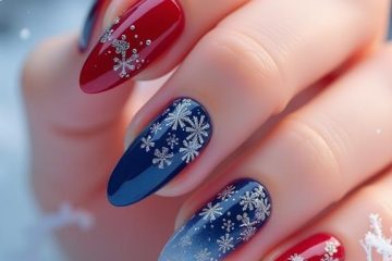 elegant winter nail designs