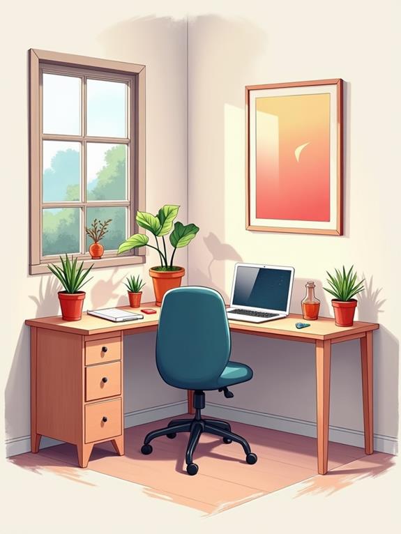 enhancing workspace with accessories