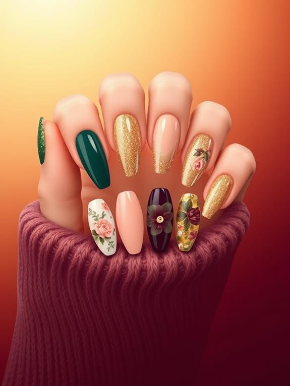 famous celebrity nail designs