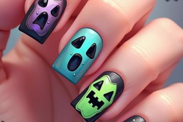 halloween nail art ideas