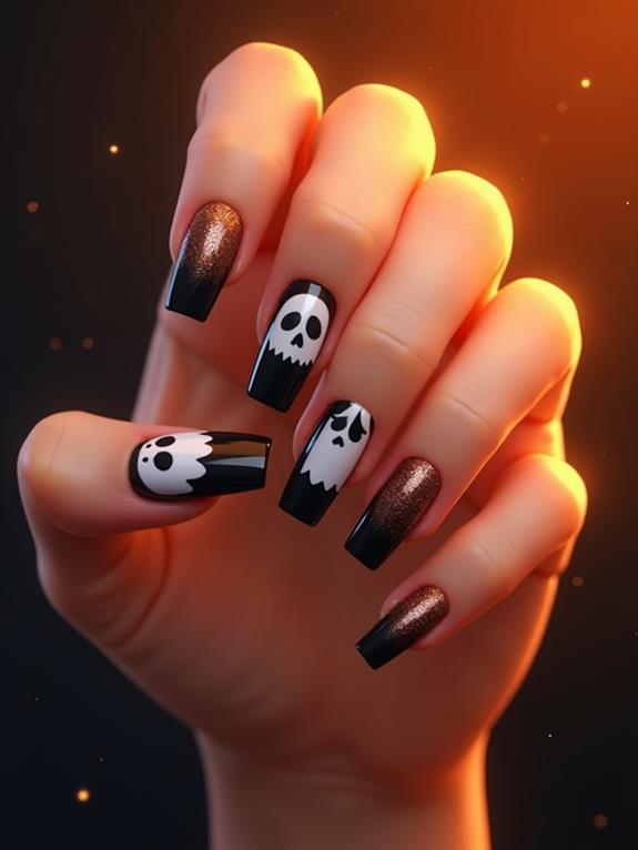 halloween nail shape trends