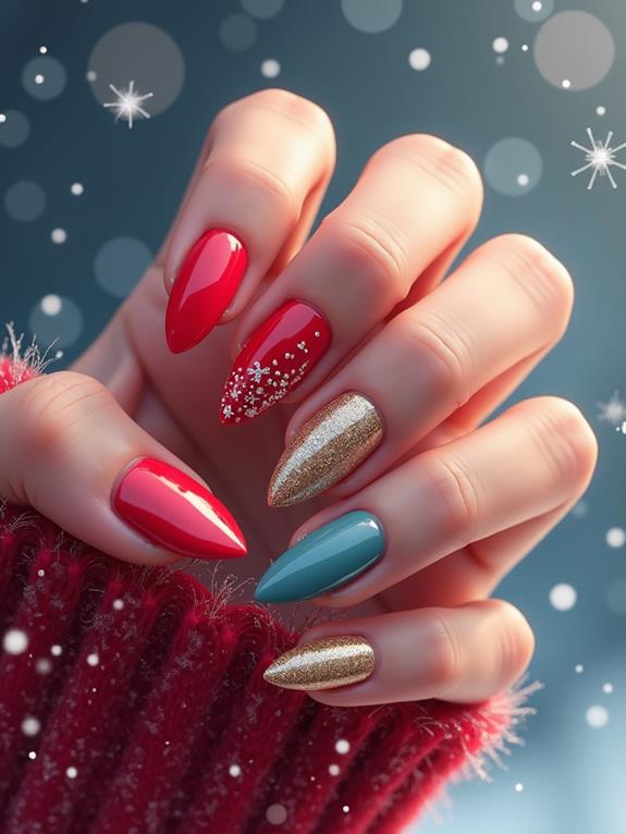 holiday nail design ideas