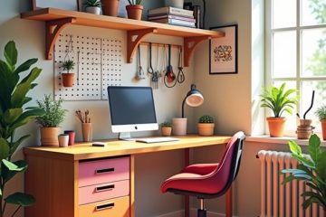 innovative ikea desk transformations