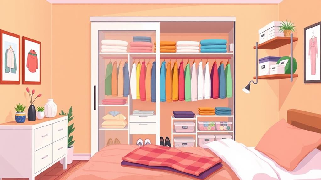 maximize closet storage efficiency