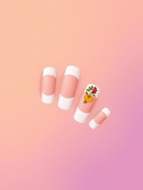 modern french manicure redesign