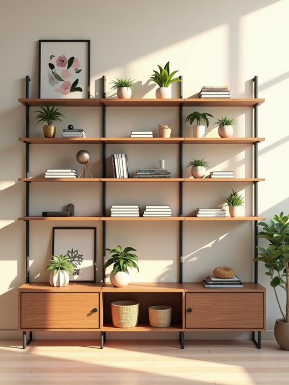 modular shelving system selection