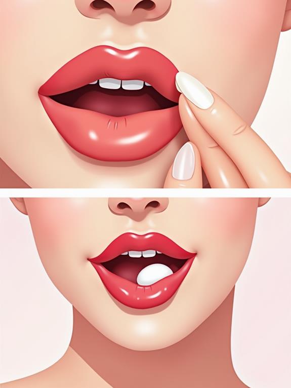 nourishing lip care steps