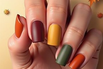 seasonal square matte nails