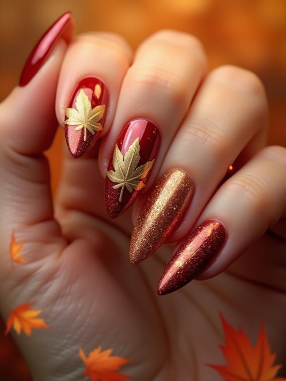 shimmering autumn sparkle