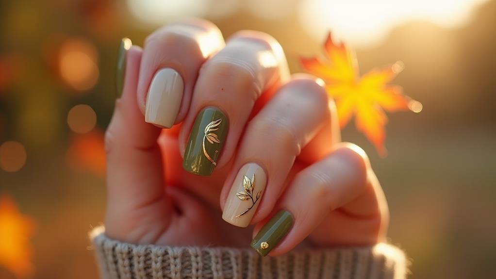 simple leaf design elements