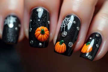 spooky halloween nail designs