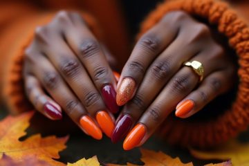 stylish fall nail designs