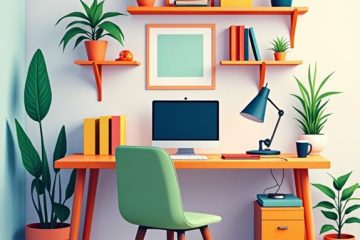 stylish office ikea desk hacks