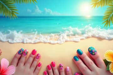 summer beach nail inspiration