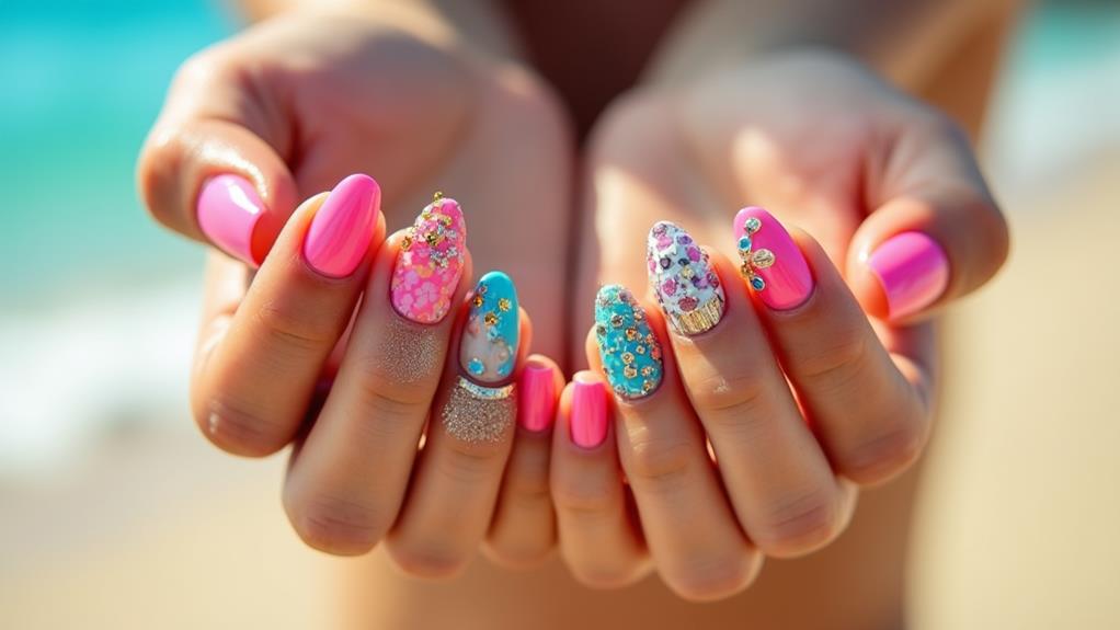 three dimensional nail designs