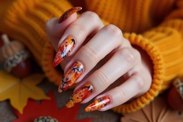 tortoise nail designs fall