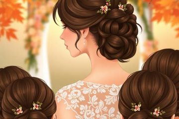 trendy medium length updos