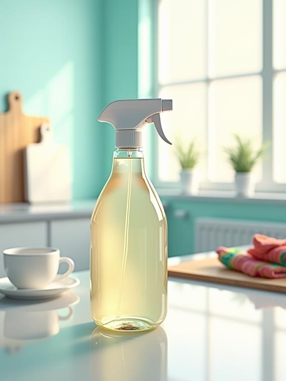 vinegar effective for stains