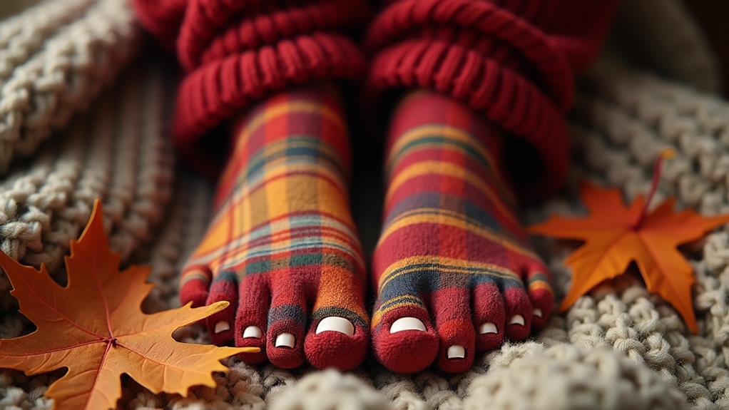 warm tartan textiles collection